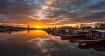 Aston Marina sunrise