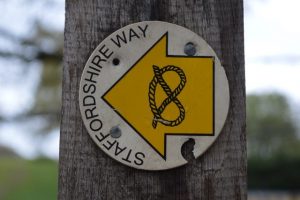 Staffordshire Way sign