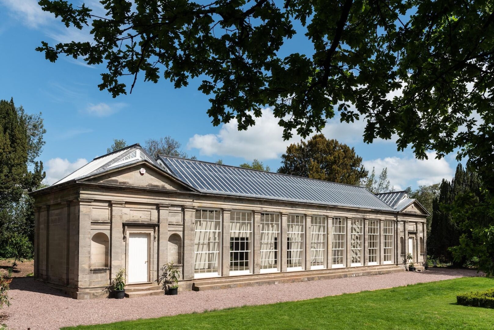 Ingestre Orangery from the outside